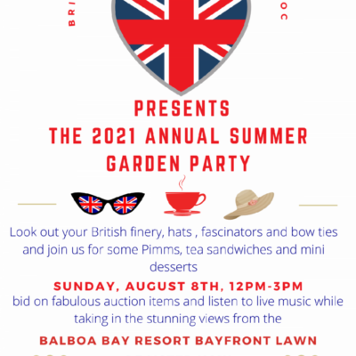 2021 garden party flyer