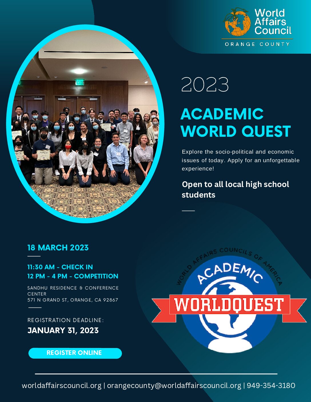 Academic World Quest 2023