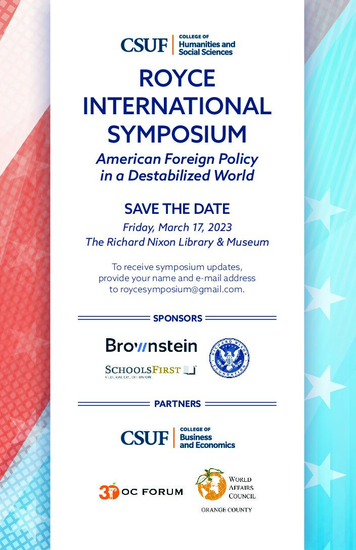 Royce International Symposium