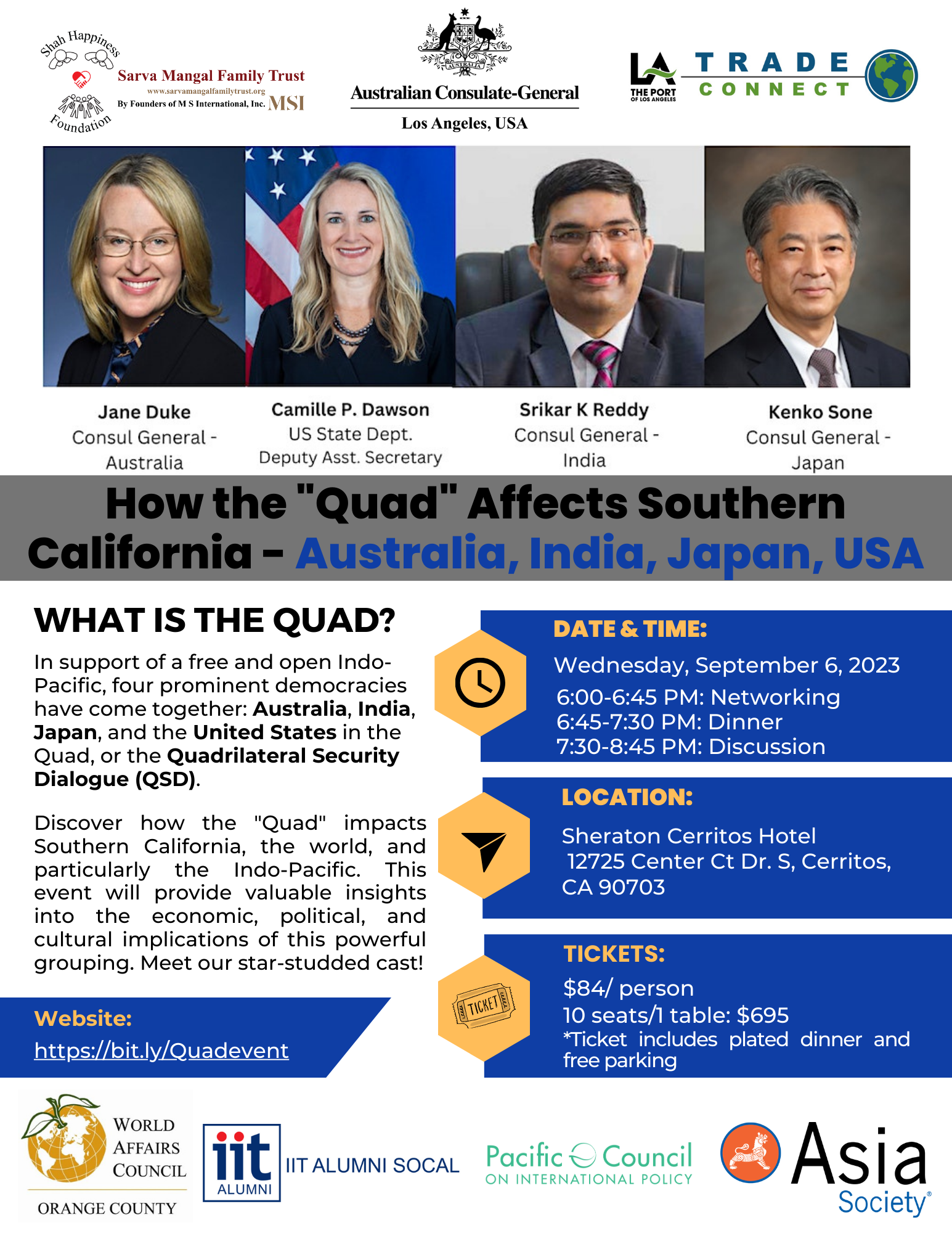 How The "Quad" Affects Southern California - Australia, India, Japan, USA