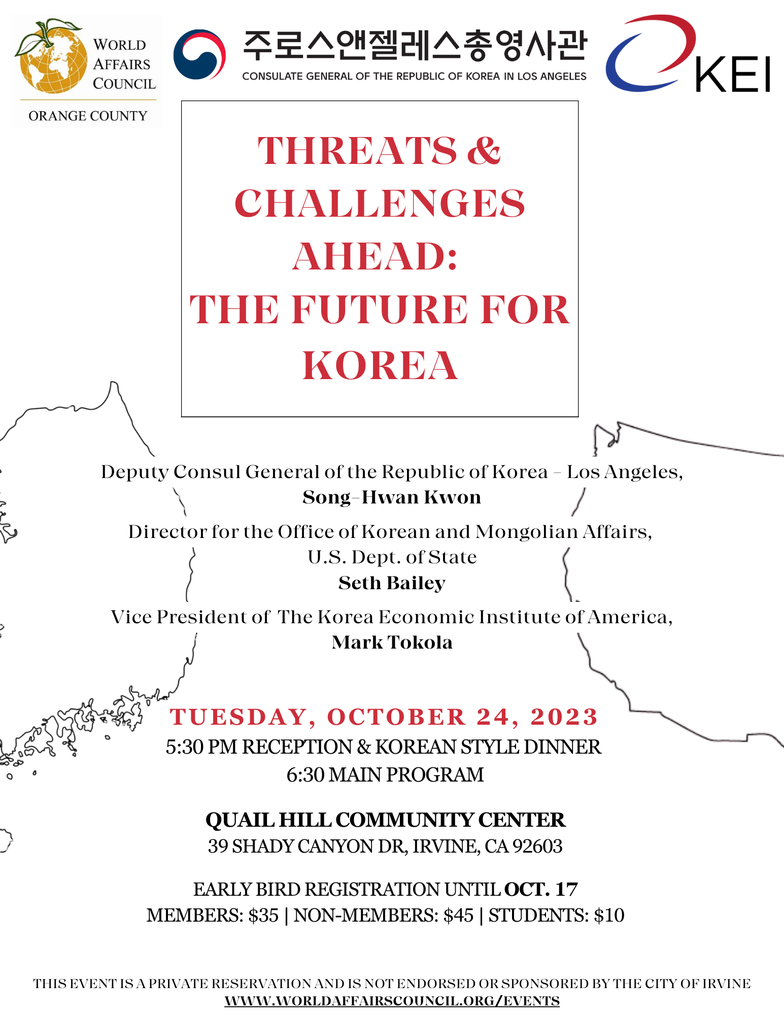 Threats & Challenges Ahead: The Future for Korea