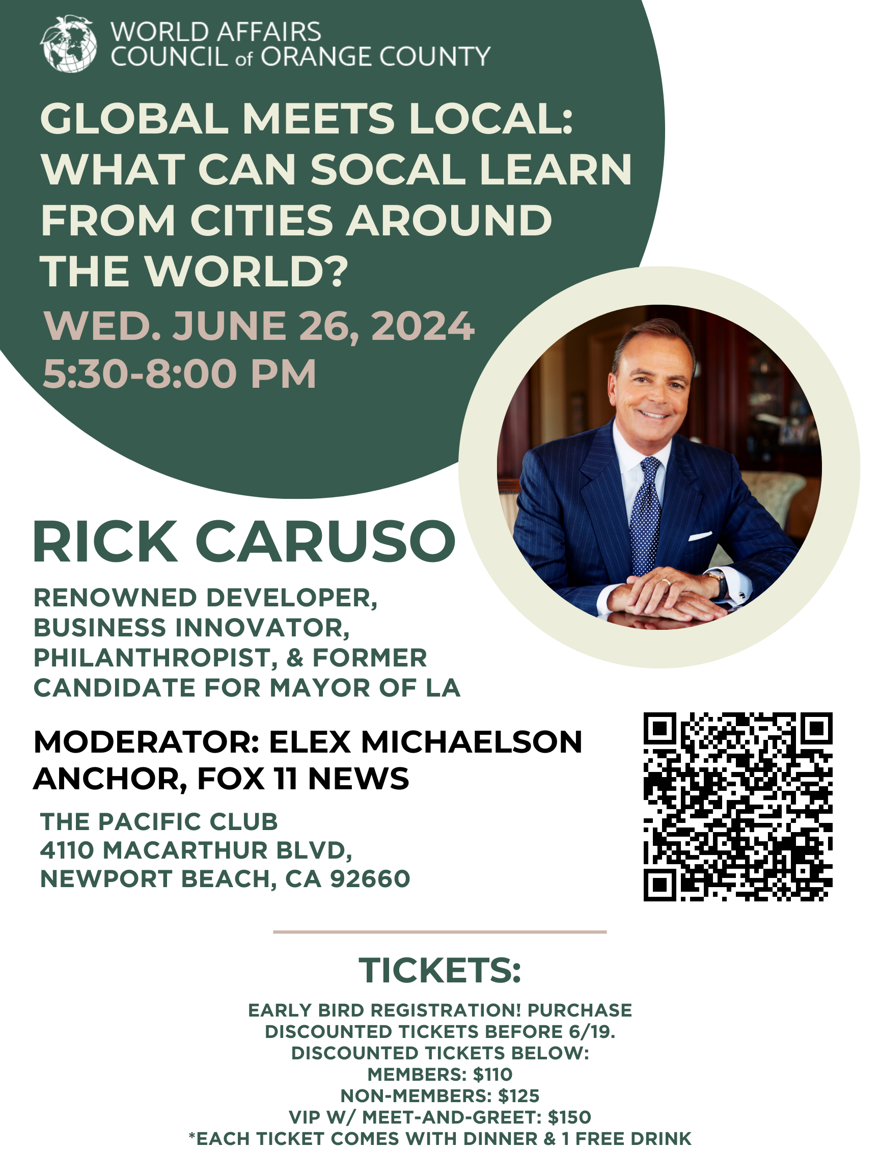 Rick Caruso "What Can SoCal Learn From Cities Around the World?