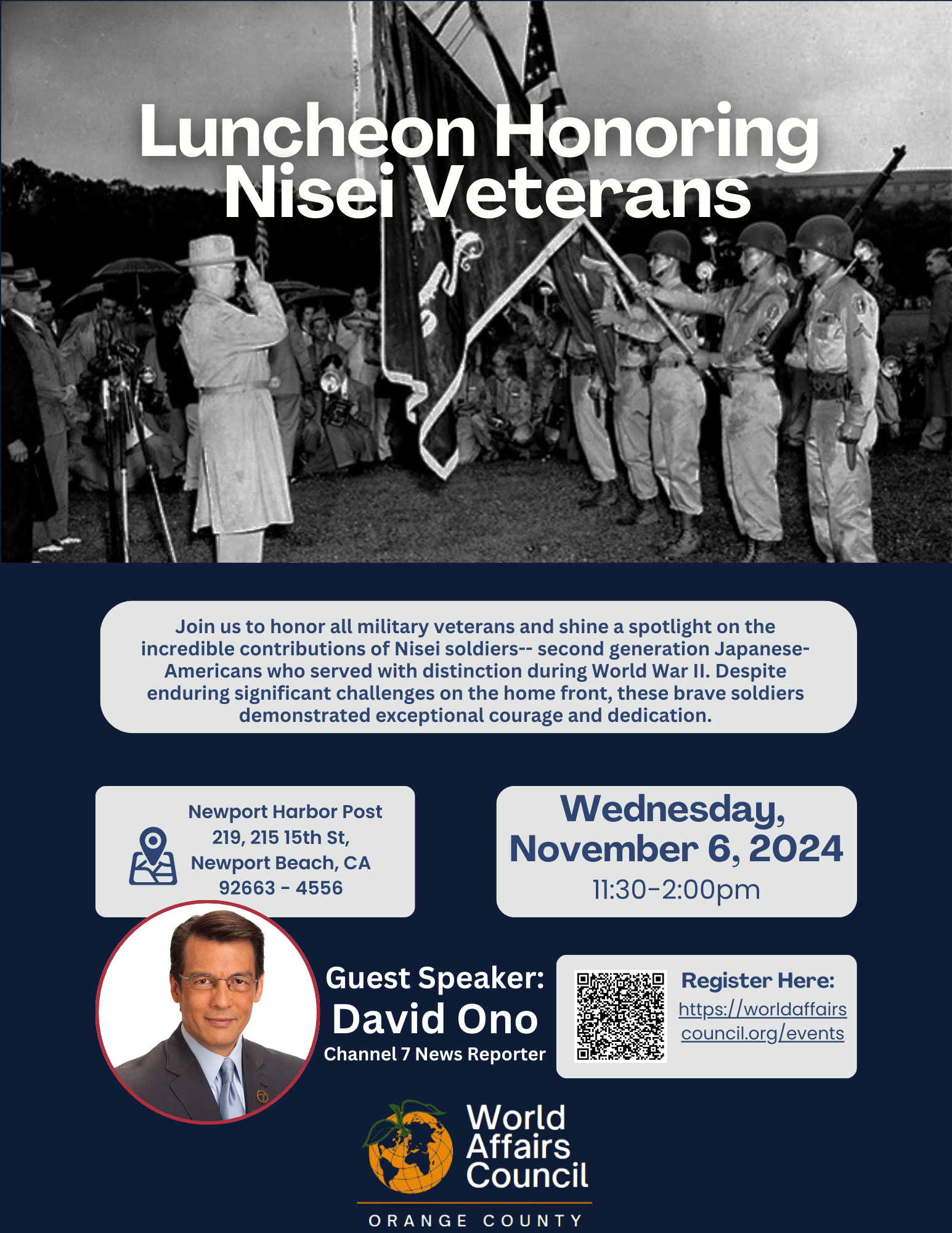 Luncheon Honoring Nisei Veterans