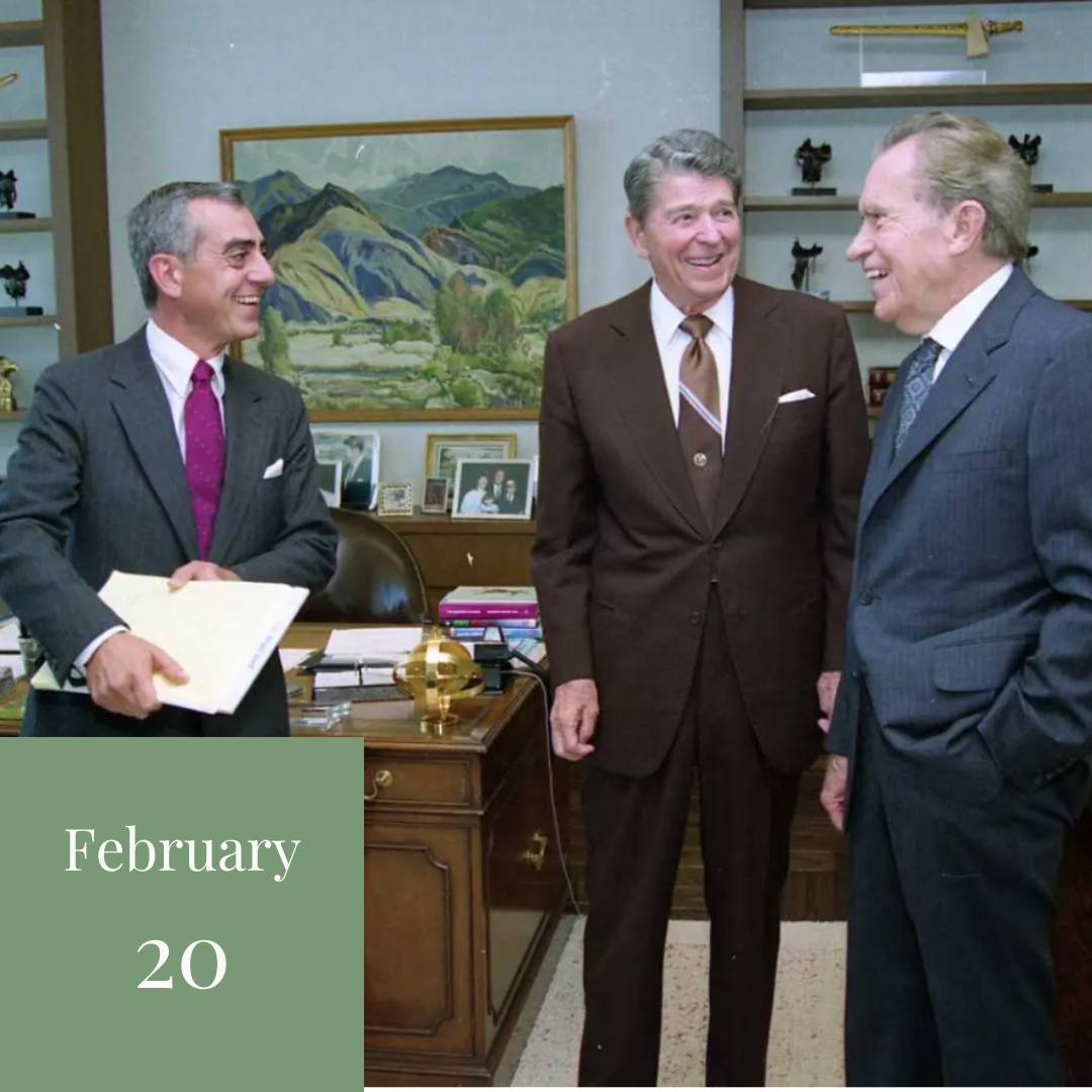 In the Room With Reagan & Nixon