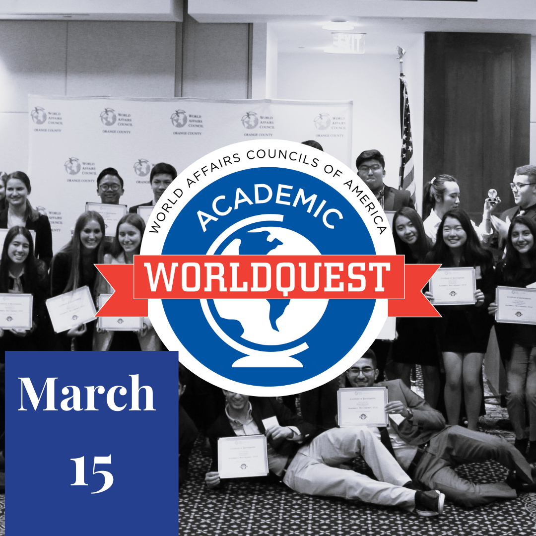 Academic World Quest Competition- Chapman University