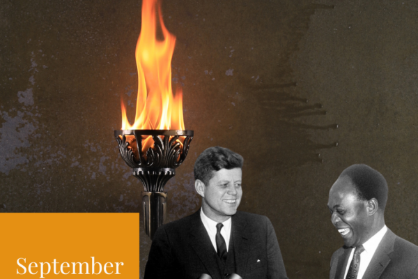 JFK with Ghana's First President
