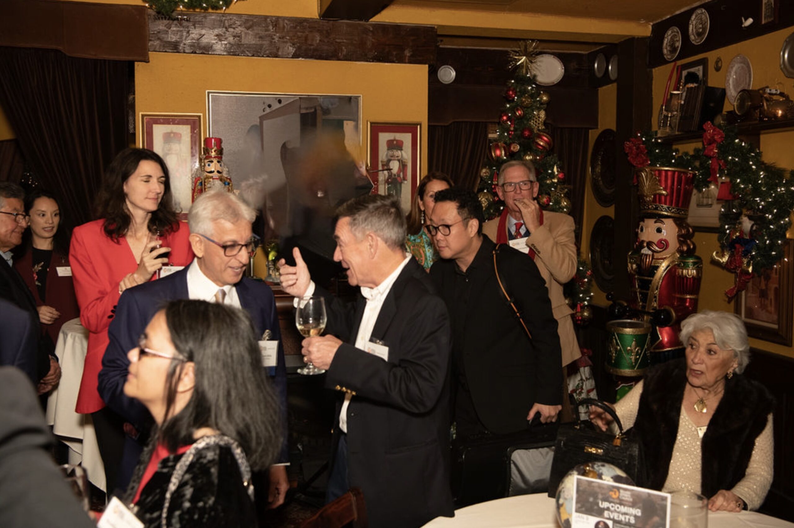 World Affairs Council of Orange County Holiday Social Dec 2024