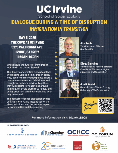 Partner Event: Dialogue During a Time of Disruption: Immigration in Transition