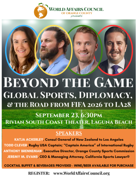 Beyond the Game: Global Sports, Diplomacy, and the Road from FIFA 2026 to LA28
