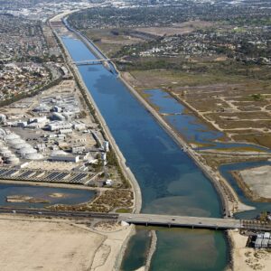 Image of Santa Ana River Channel. Photo by Don Ramey.